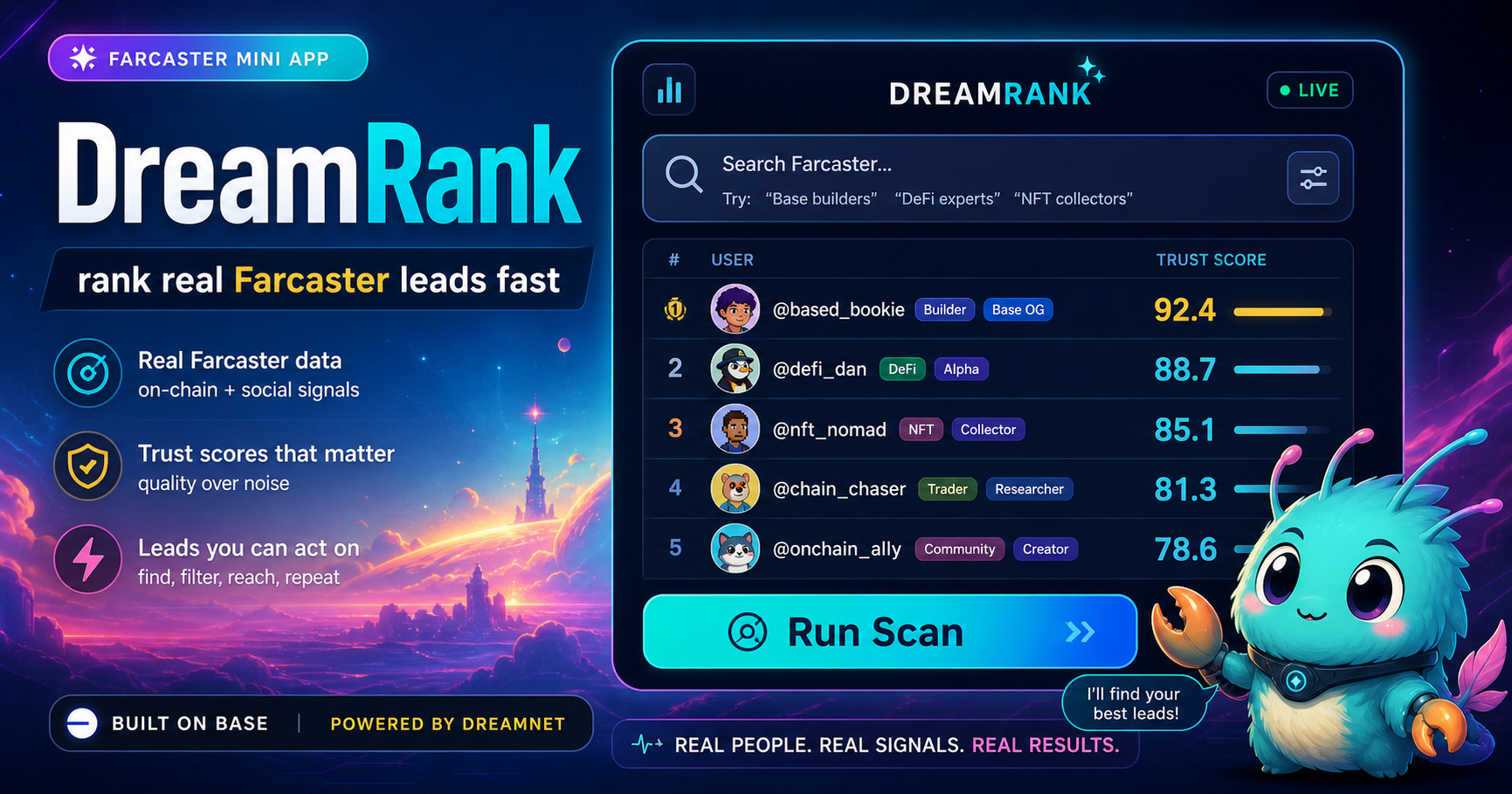 DreamRank preview