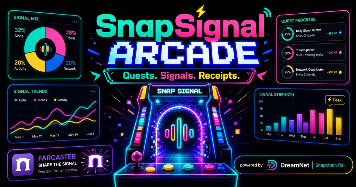 SnapSignal Arcade preview